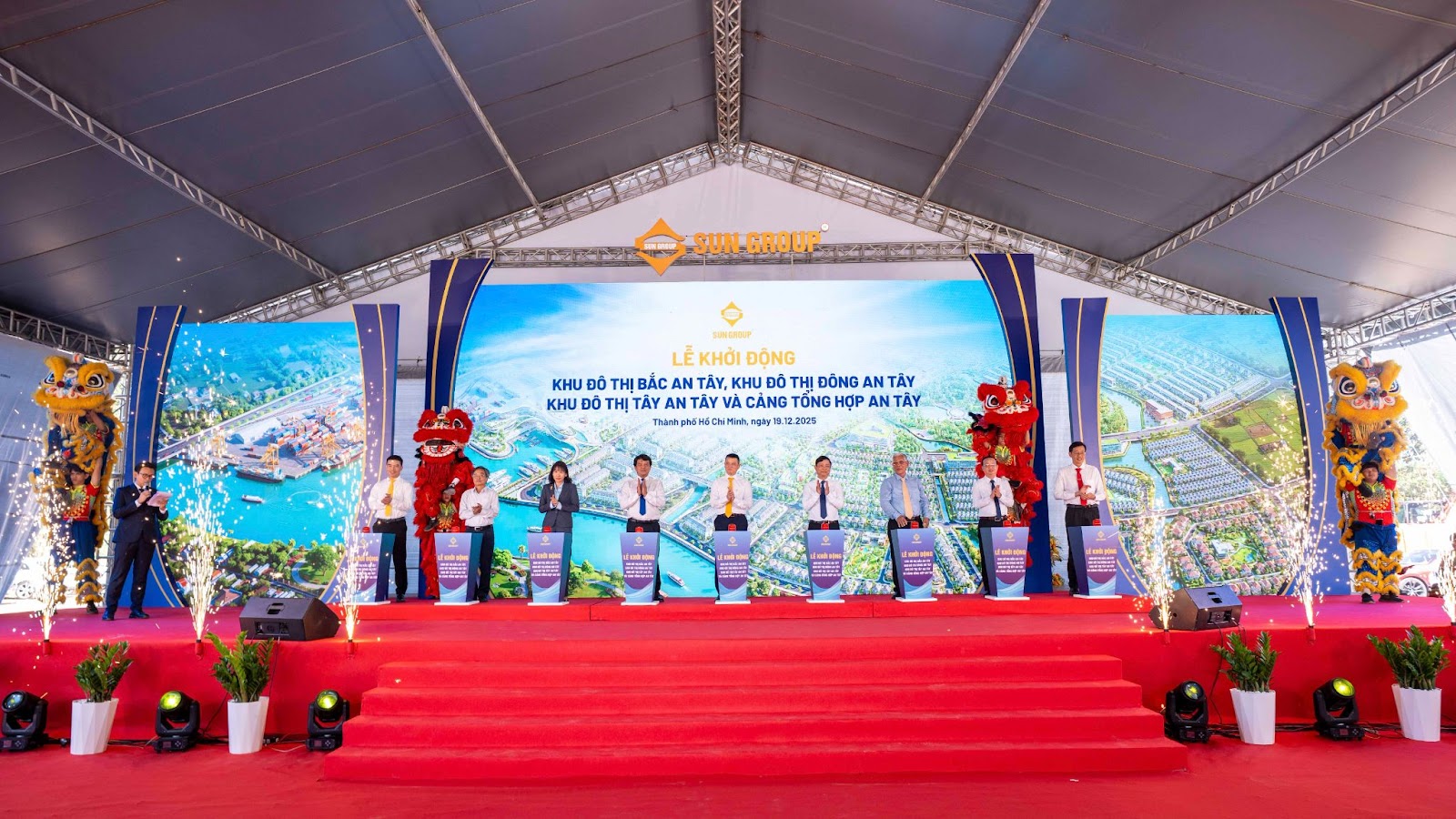 Khởi câng dự án An Tây 19/12/2025